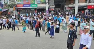শিক্ষামন্ত্রীর পদত্যাগসহ তিন দফা দাবিতে দ্বিতীয় দিনের আন্দোলন চলছে